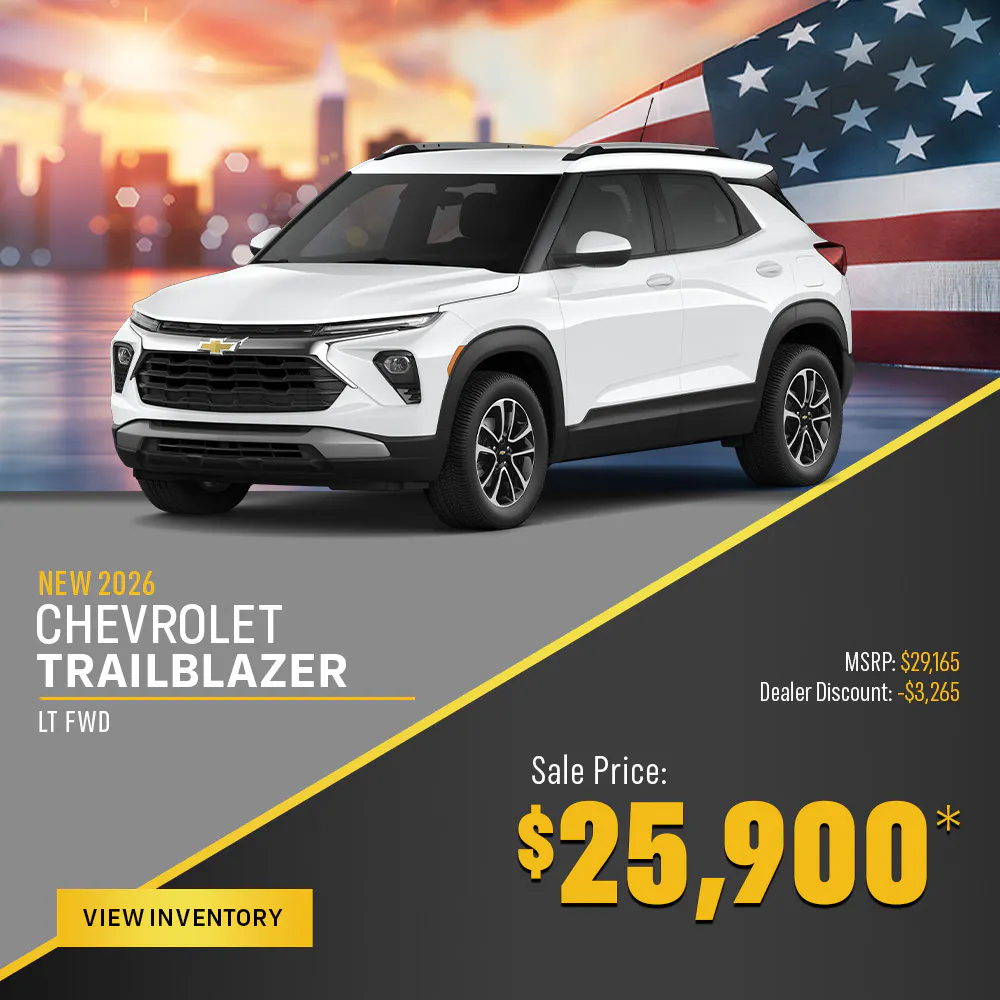 New 2026 Chevrolet Trailblazer LT FWD
