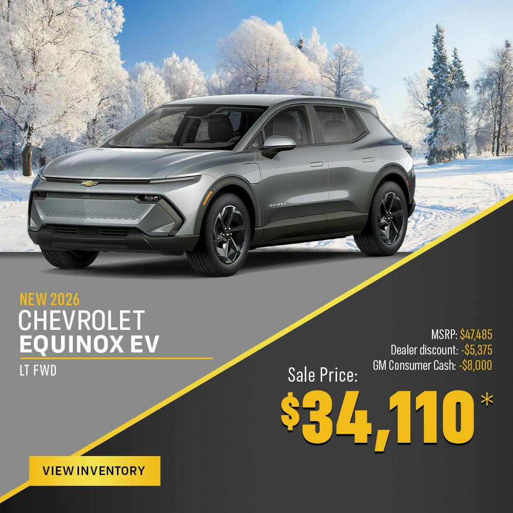 New 2026 Chevrolet Equinox EV LT FWD
