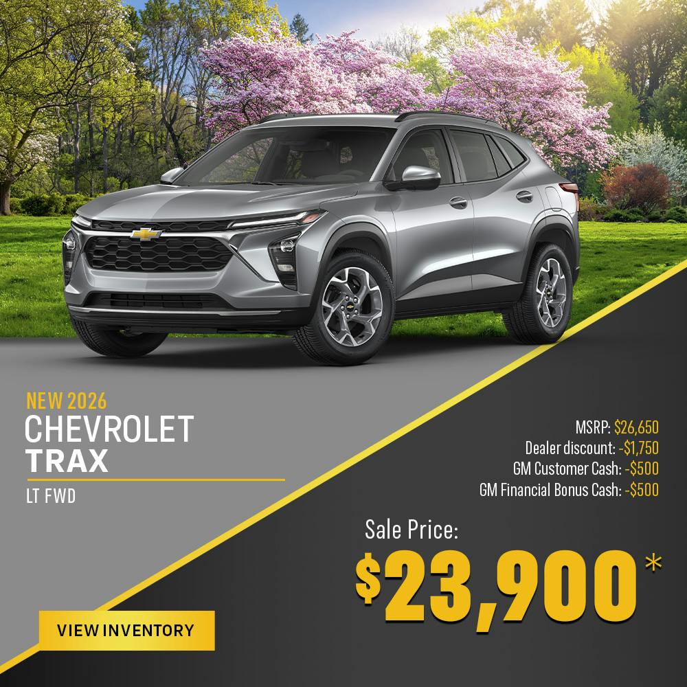 New 2026 Chevrolet Trax LT FWD