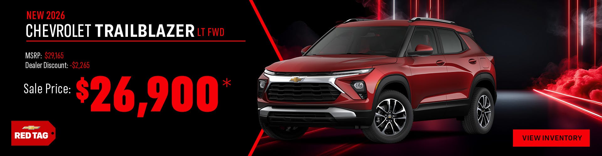 New 2026 Chevrolet Trailblazer LT FWD