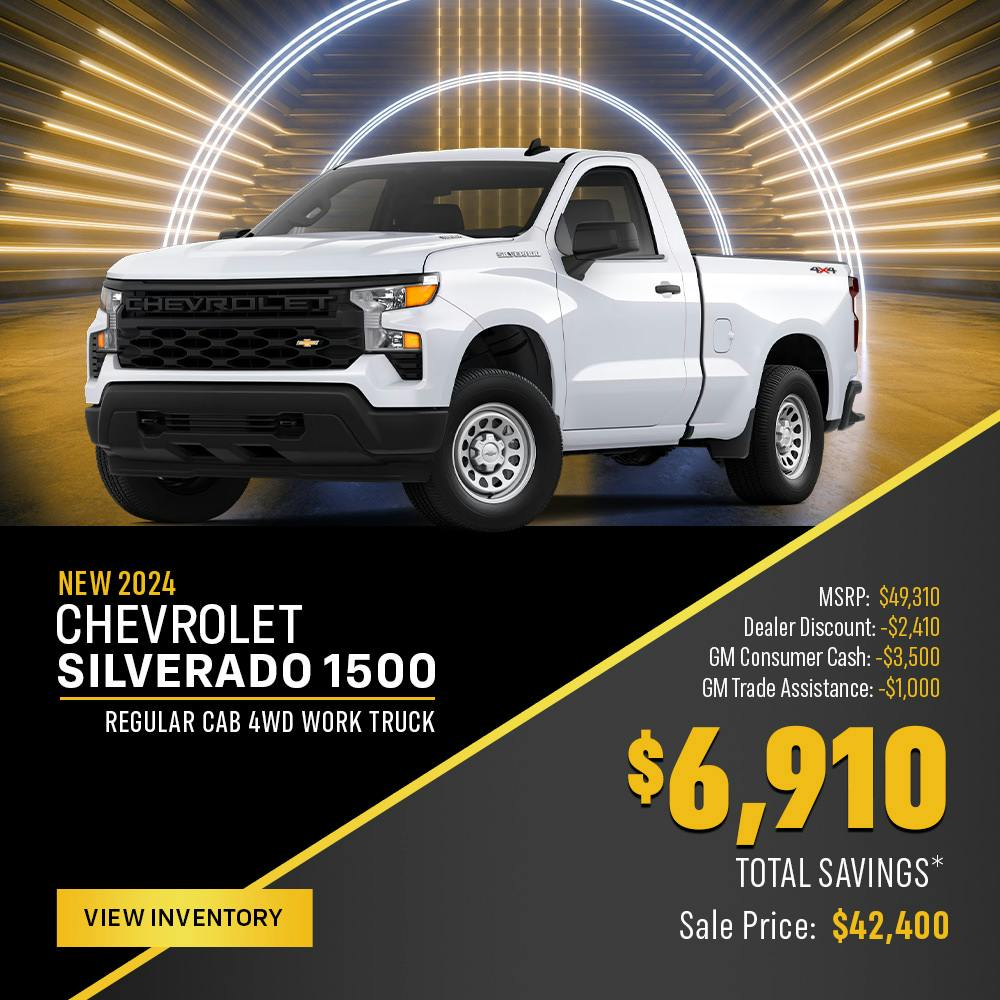 DA_Nov_New 2024 Chevrolet Silverado 1500 Regular Cab 4WD Work Truck