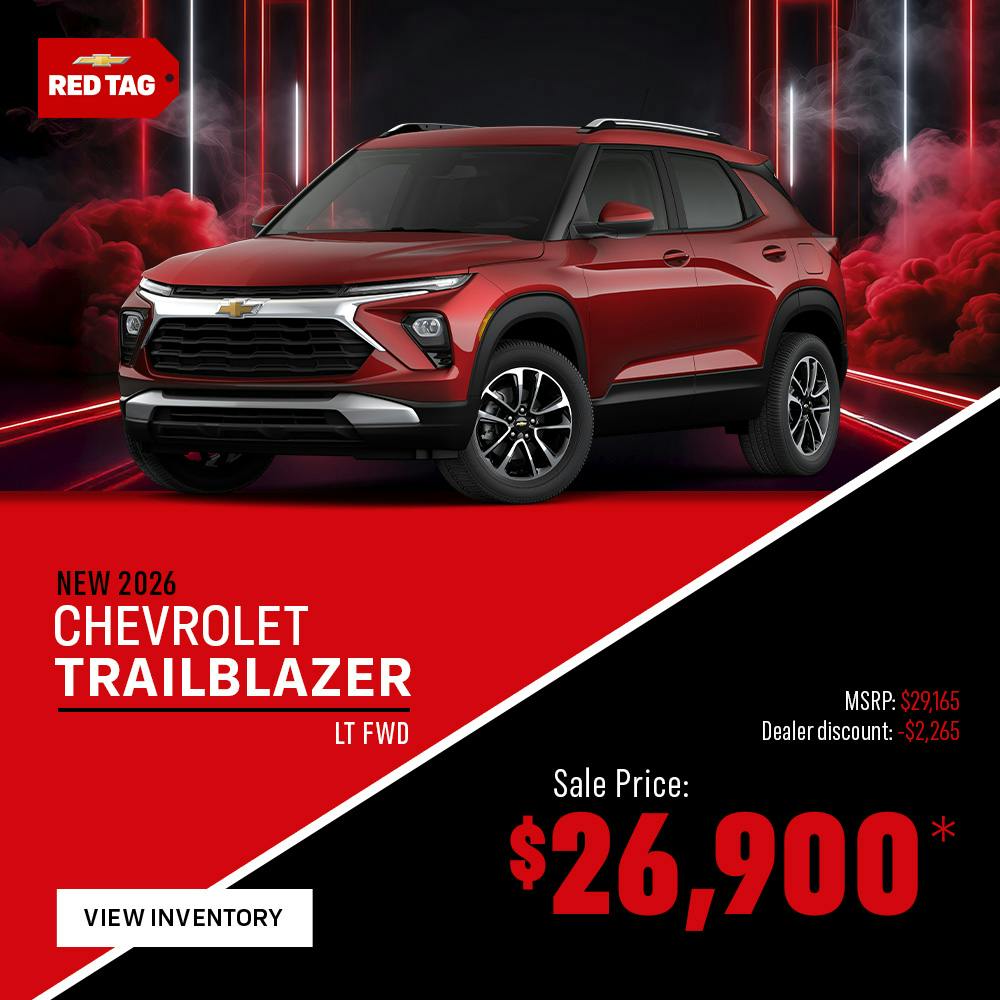 New 2026 Chevrolet Trailblazer LT FWD | Shottenkirk Chevrolet Quincy