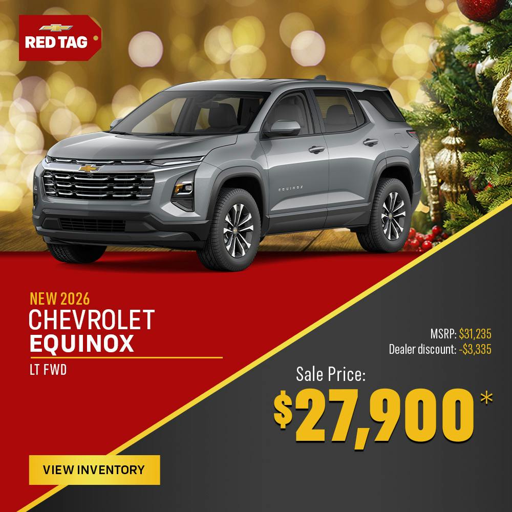 New 2026 Chevrolet Equinox LT FWD | Shottenkirk Chevrolet Quincy