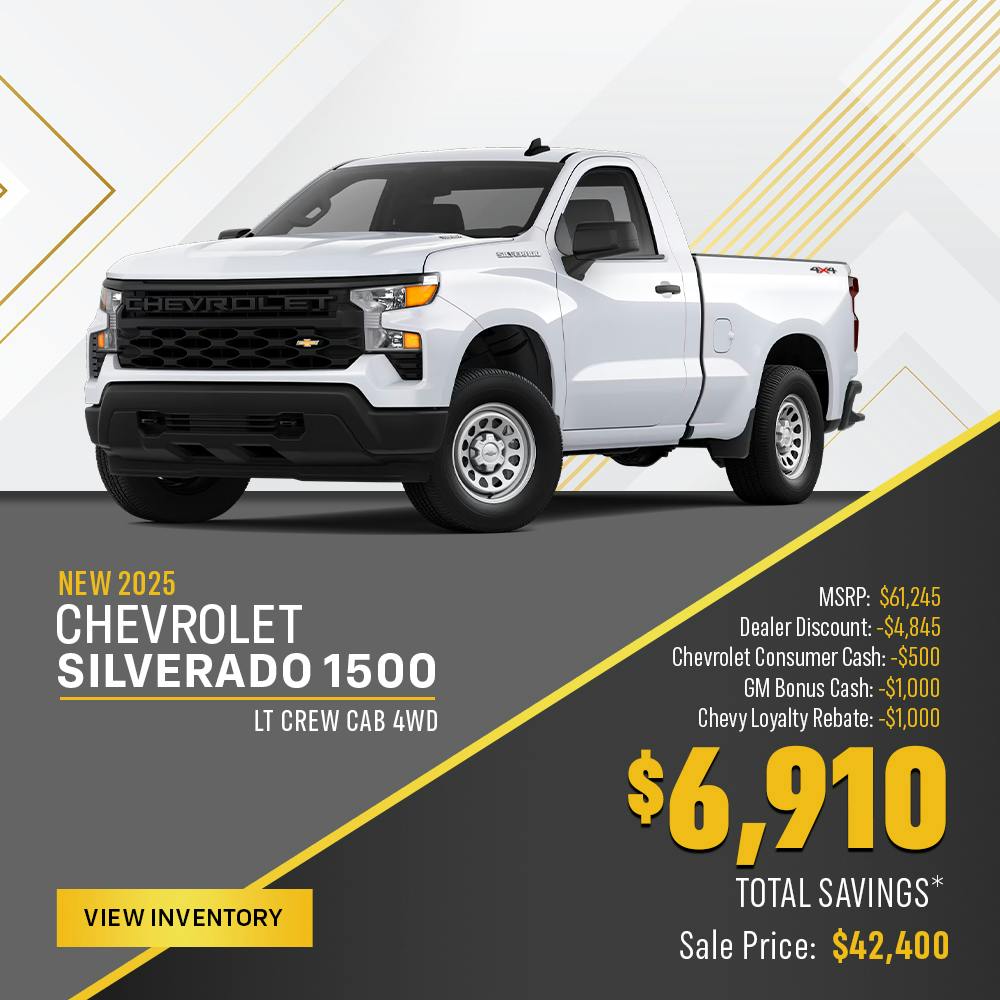 DA_Jan_New 2025 Chevrolet Silverado 1500 LT Crew Cab 4WD