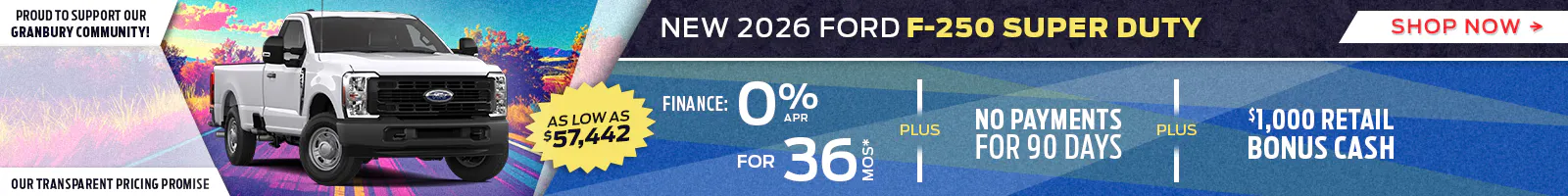 New 2026 Ford F-250 Super Duty