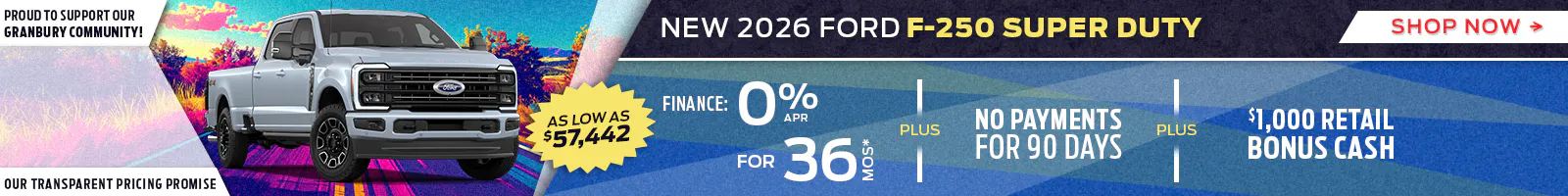 New 2026 Ford F-250 Super Duty