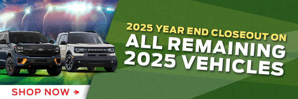 2025 Year End Closeout on All Remaining 2025 Vehicles | Shottenkirk Ford Granbury