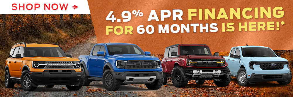 4.9% APR Financing for 60 Months Is Here!* | Shottenkirk Ford Granbury