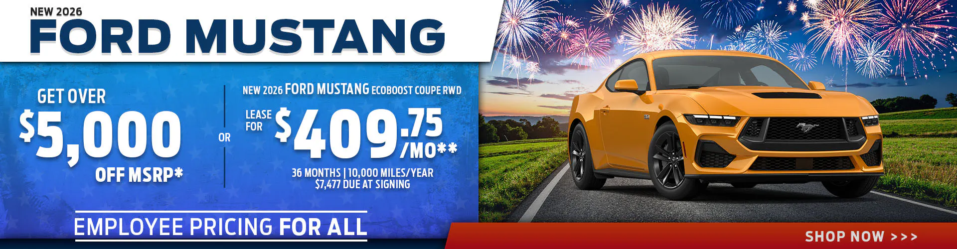 New 2026 Ford Mustang