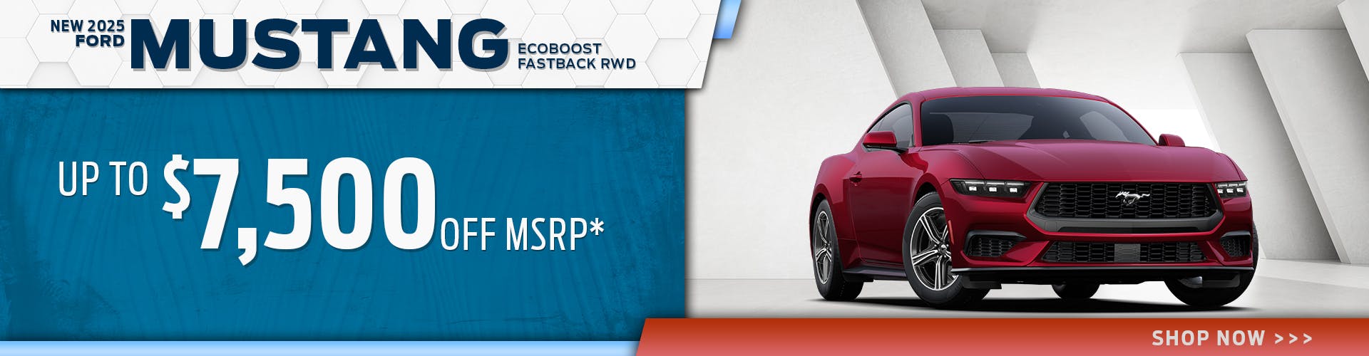 New 2025 Ford Mustang EcoBoost Fastback RWD