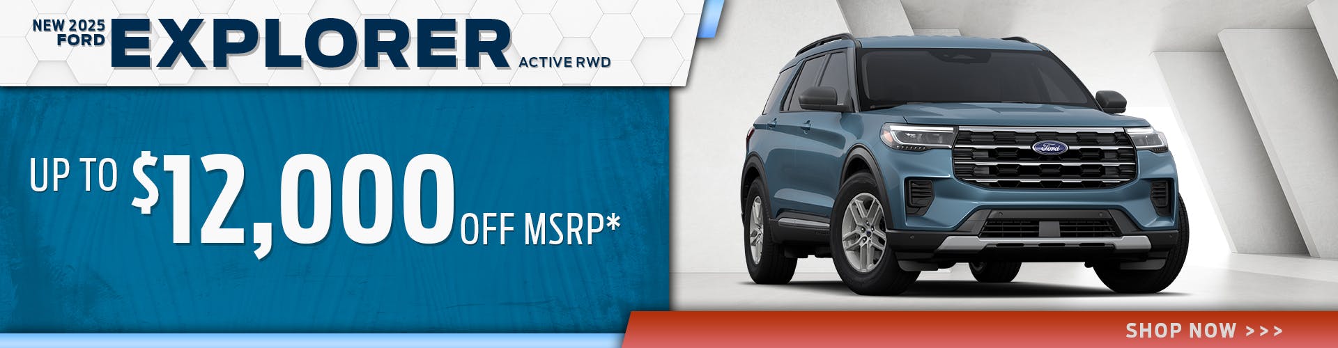 New 2025 Ford Explorer Active RWD