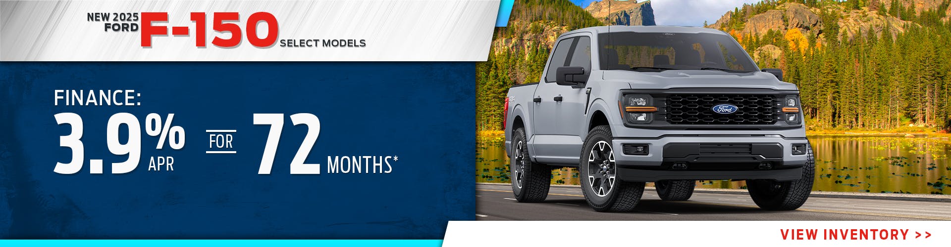 New 2025 Ford F-150 Select Models