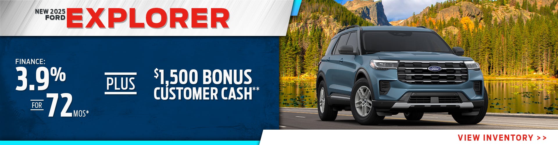 New 2025 Ford Explorer
