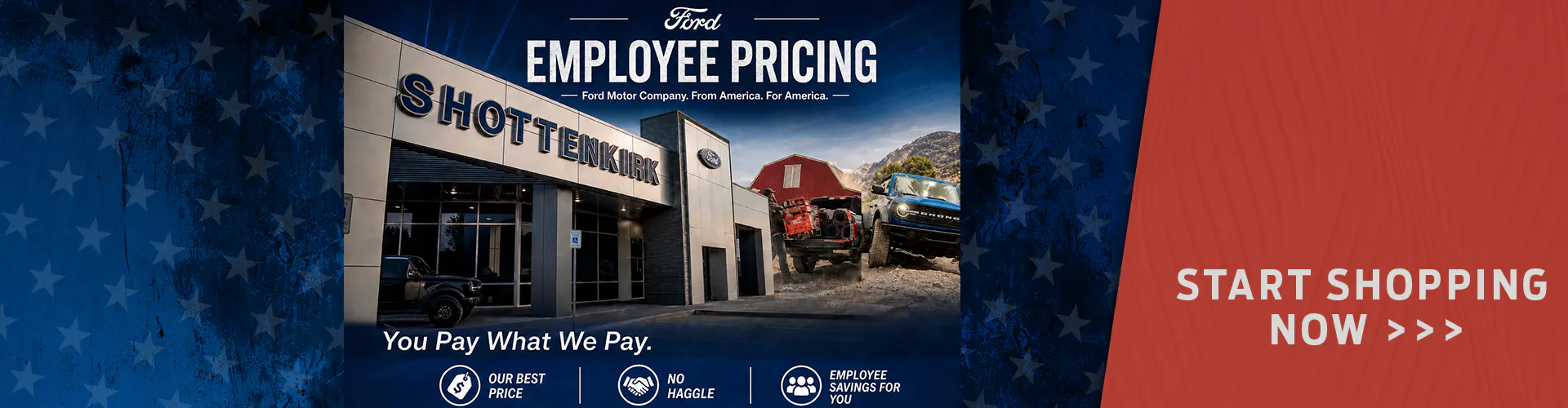 Employee pricing