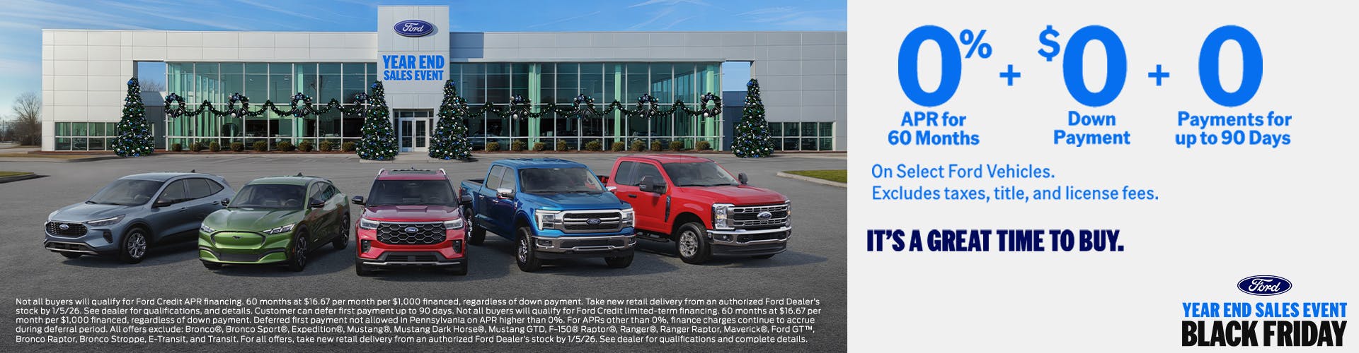 YEAR END SALES EVENT