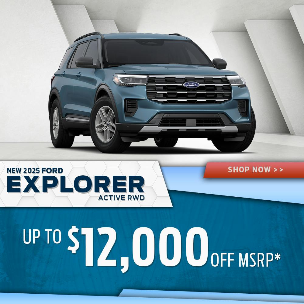 New 2025 Ford Explorer Active RWD