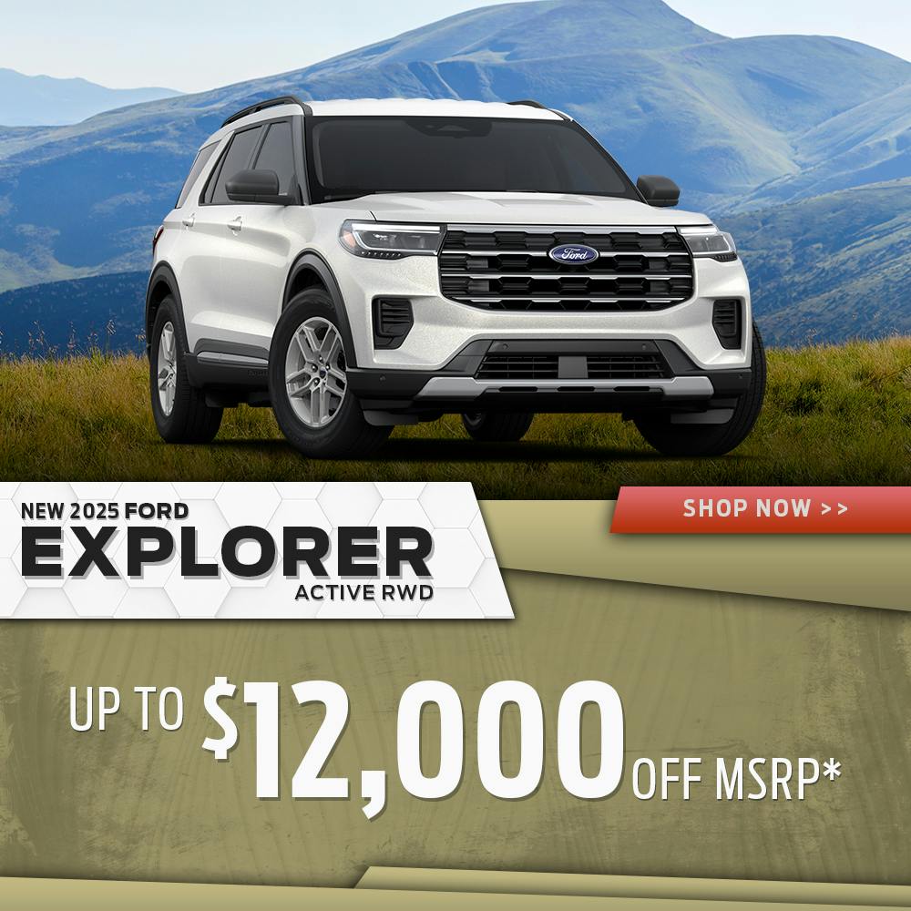 New 2025 Ford Explorer Active RWD