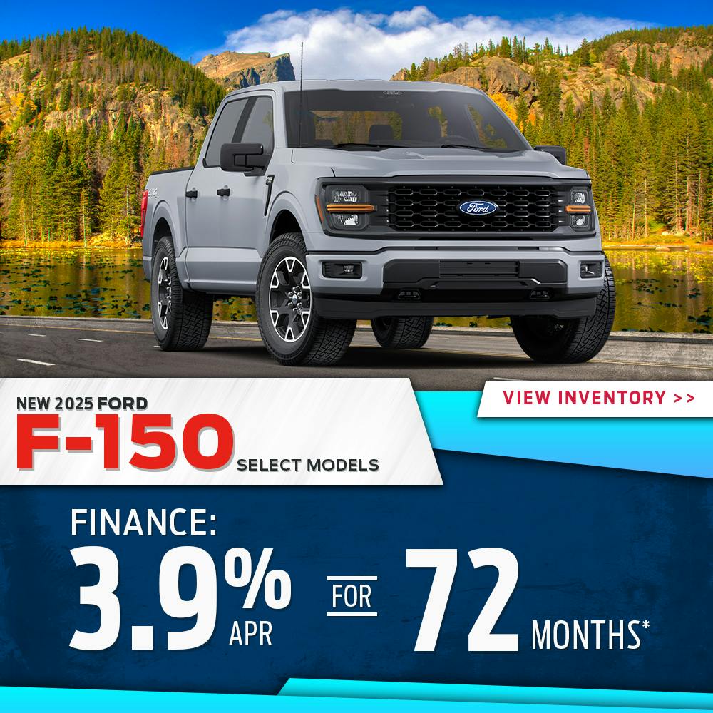 New 2025 Ford F-150 Select Models