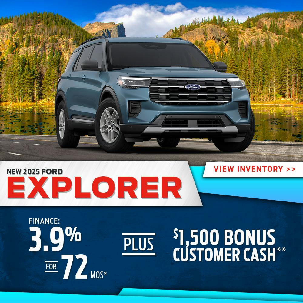 New 2025 Ford Explorer