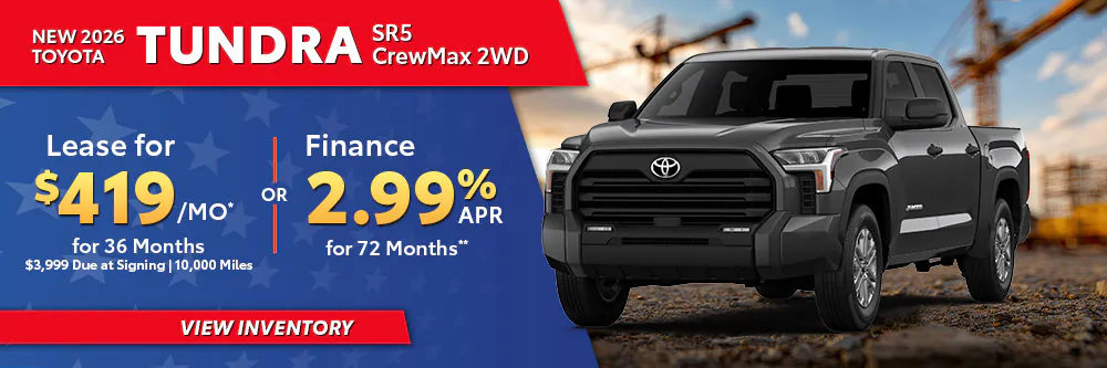 New 2026 Toyota Tundra | South Coast Toyota