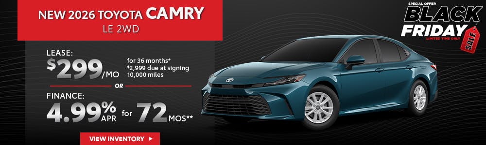 New 2026 Toyota Camry LE 2WD | South Coast Toyota