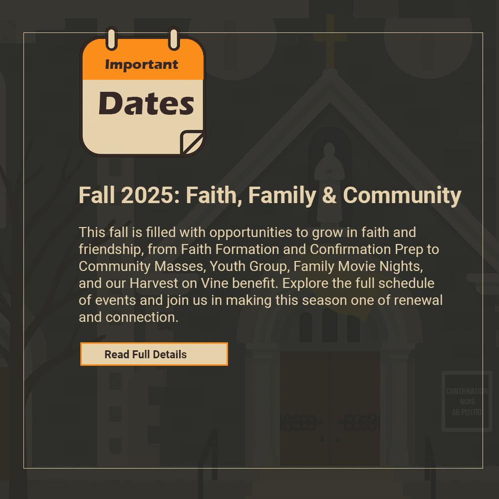Fall 2025 Gatherings