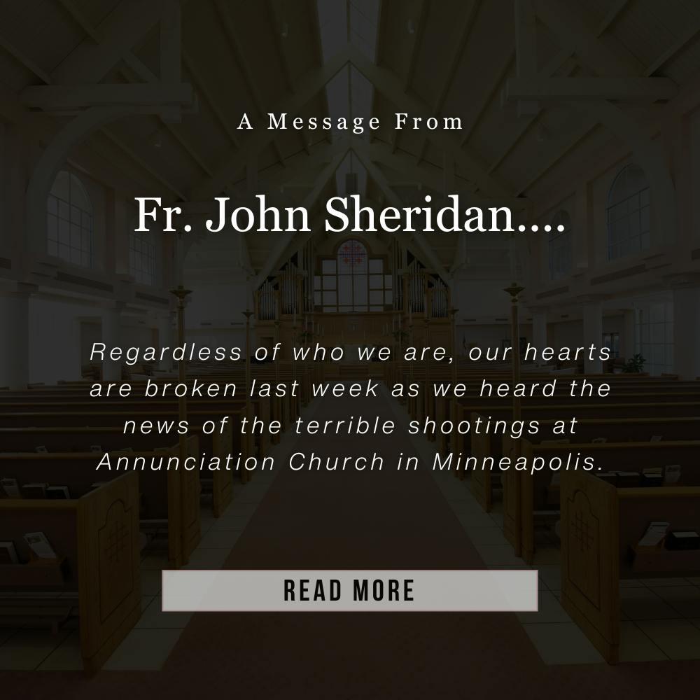 A Message From Fr. Sheridan September 2025