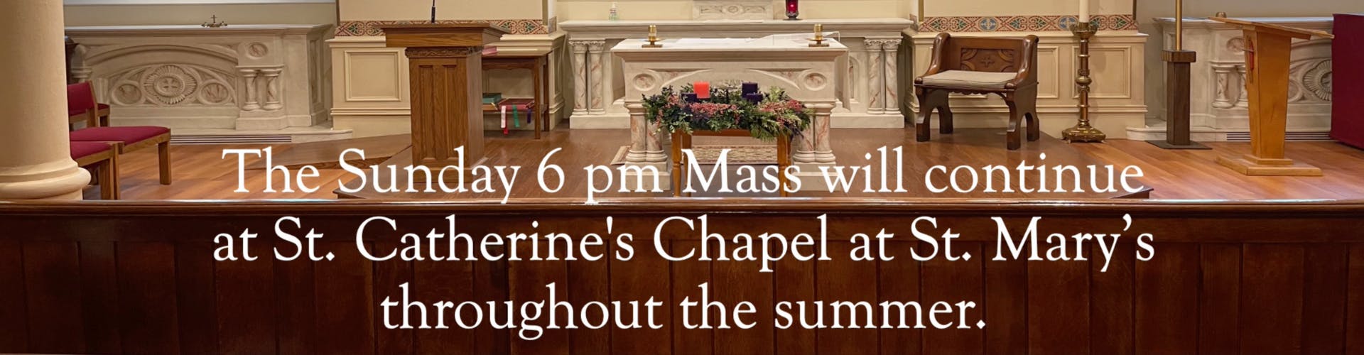 Sunday 6PM Mass