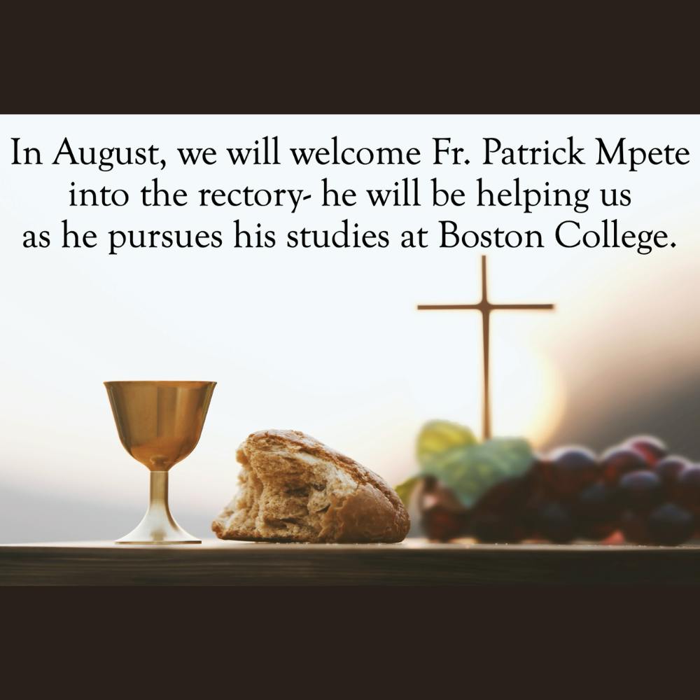 Fr. Patrick Mpete – Boston College