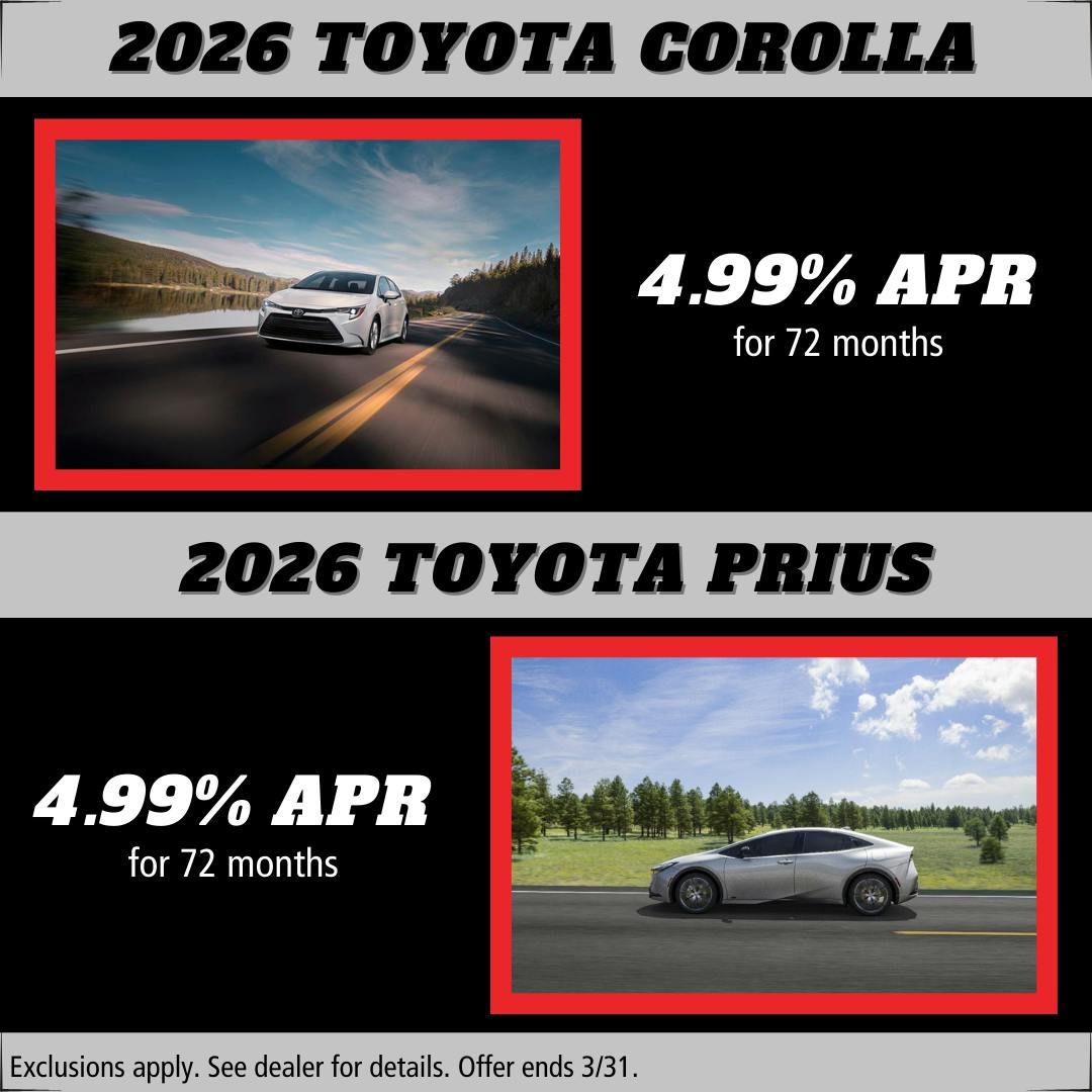 March 2026 Cars