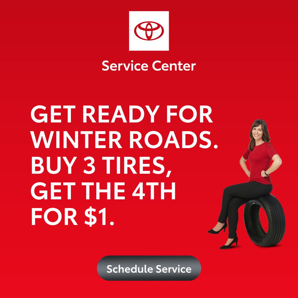 Buy 3 Tires, Get the 4th for $1