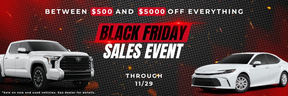 Black Friday Sales Event | St. Cloud Toyota