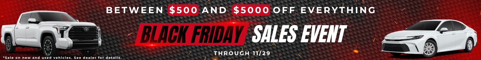 Black Friday Sales Event | St. Cloud Toyota