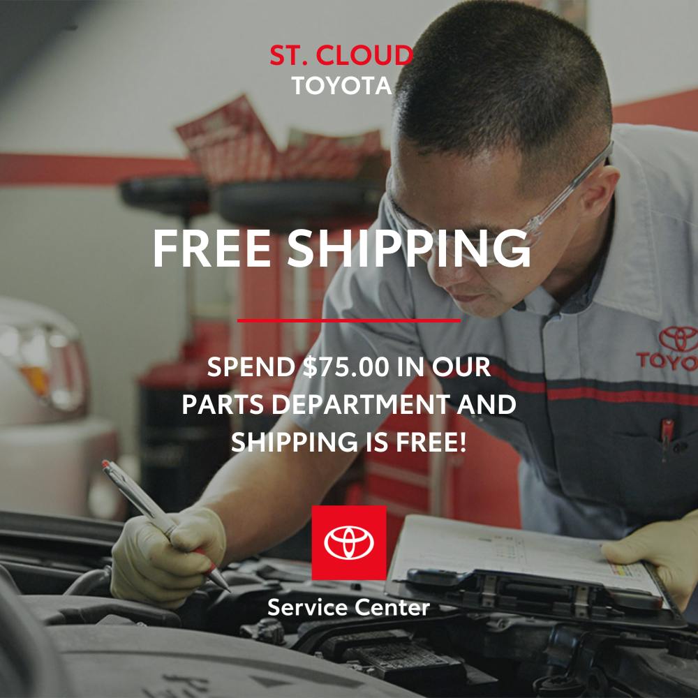 Free Shipping | St. Cloud Toyota