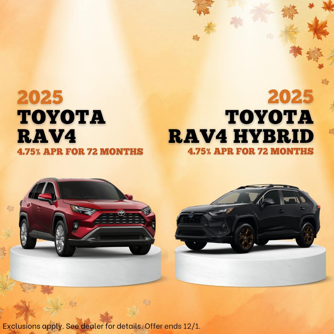 November Rav4 Specials