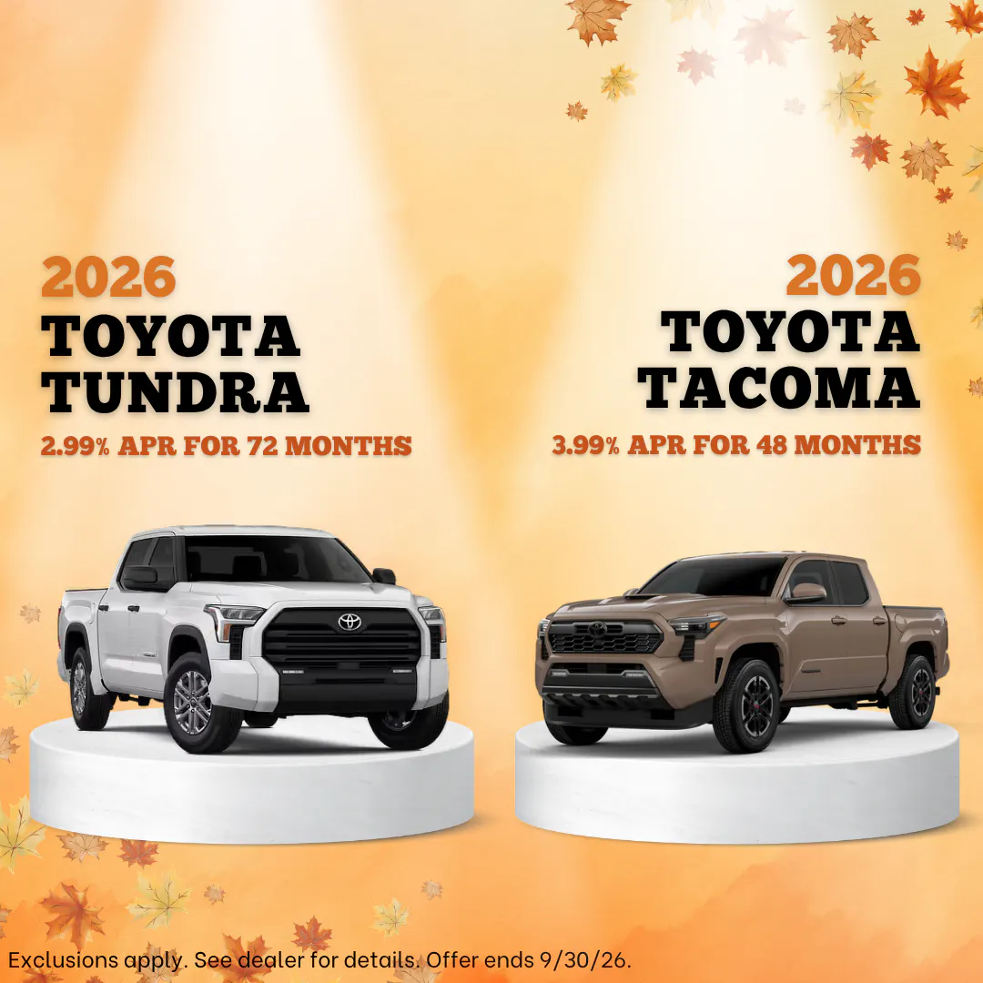 September Truck Offers