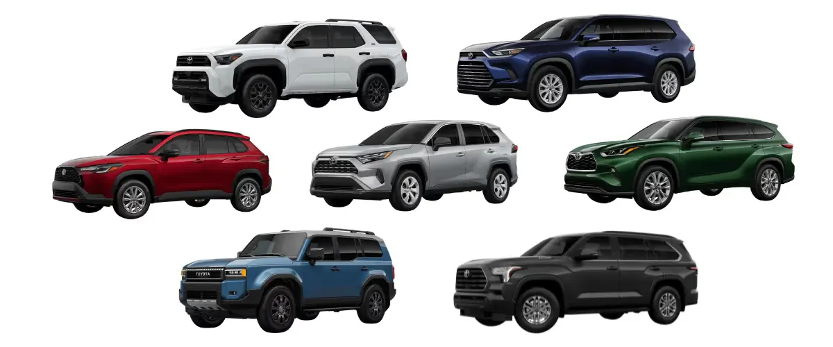 Toyota SUV Lineup