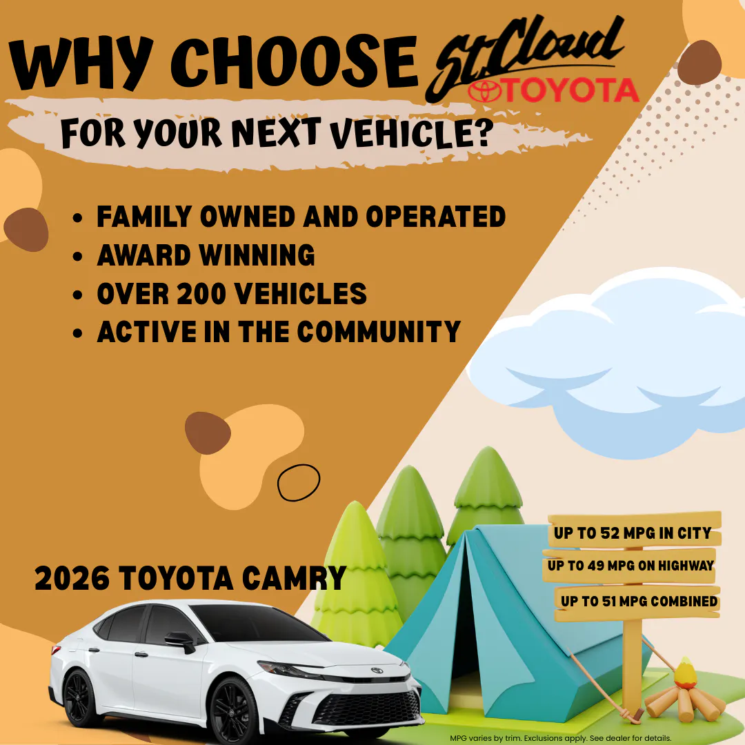 July – Why buy from us & Camry