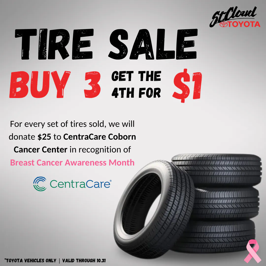 October Tire Sale