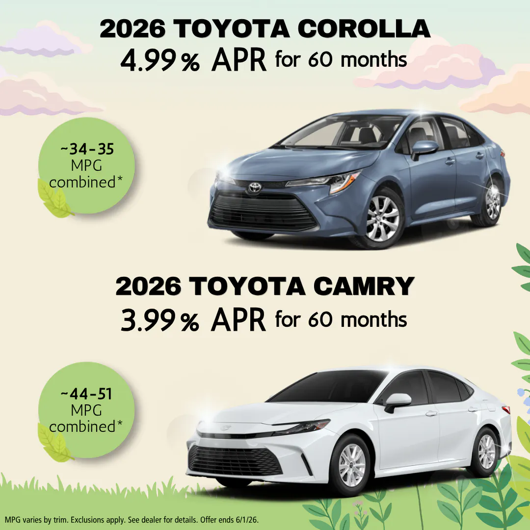 May Offers – Sedans