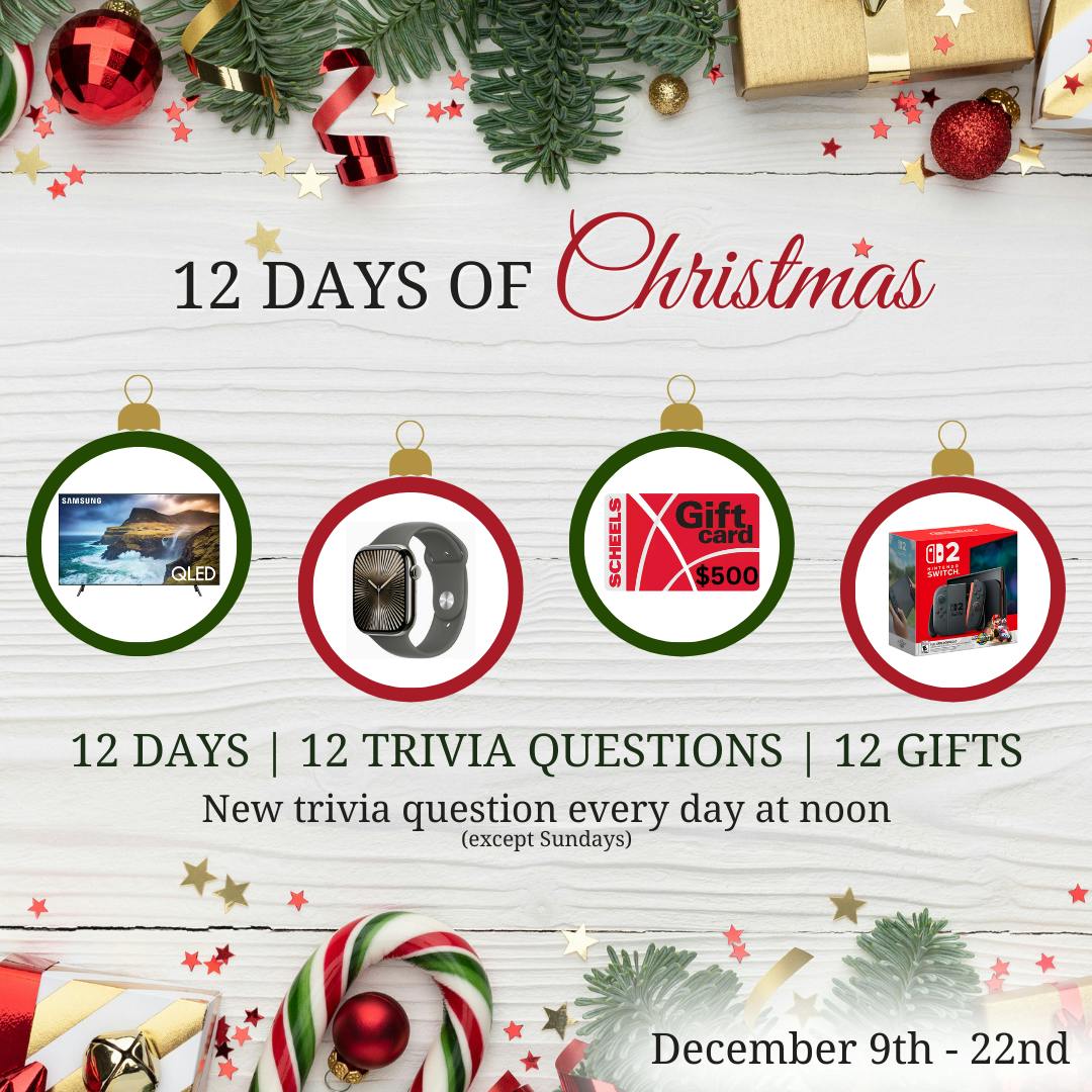 12 Days of Christmas