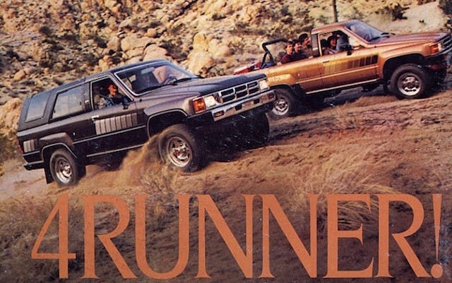 The History of the Toyota 4Runner