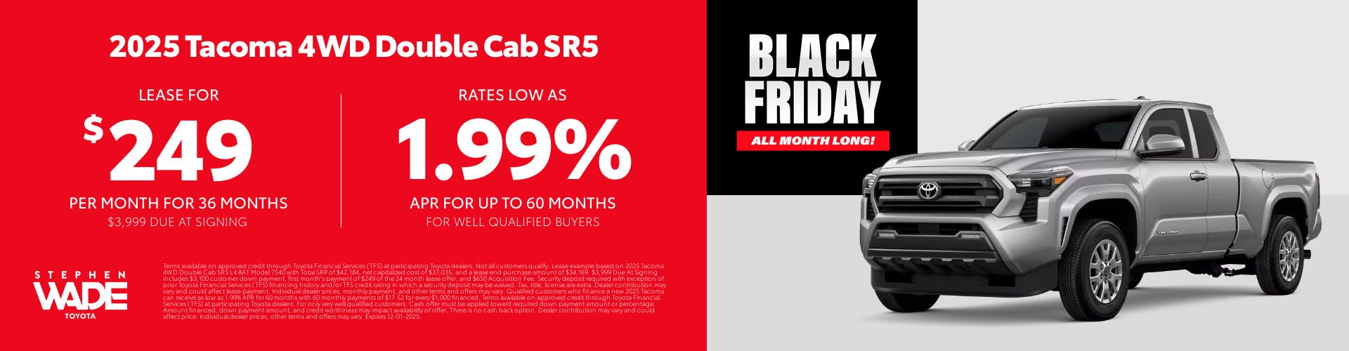 DealerCentives HP – Tacoma