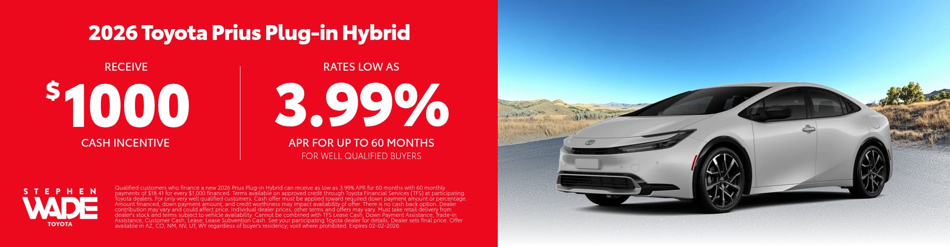 DealerCentives HP – Prius