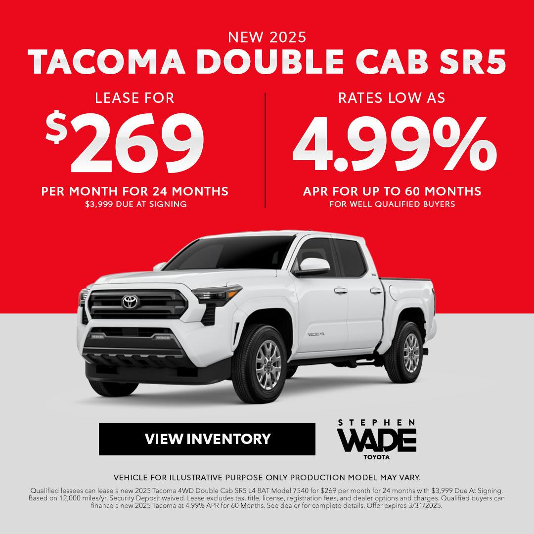 DealerCentives HP – Tacoma