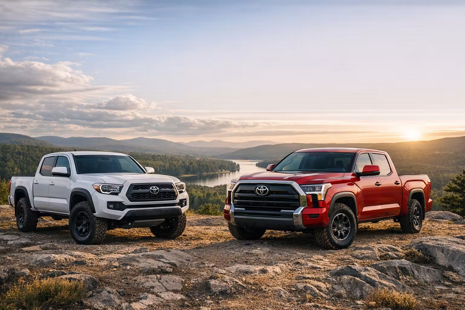 Toyota Tacoma and Toyota Tundra trucks