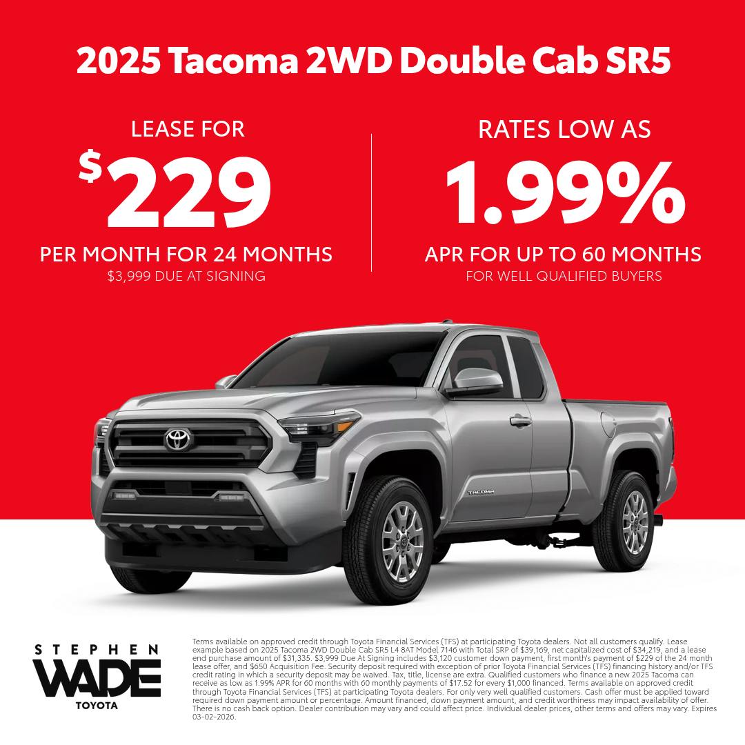DealerCentives HP – Tacoma