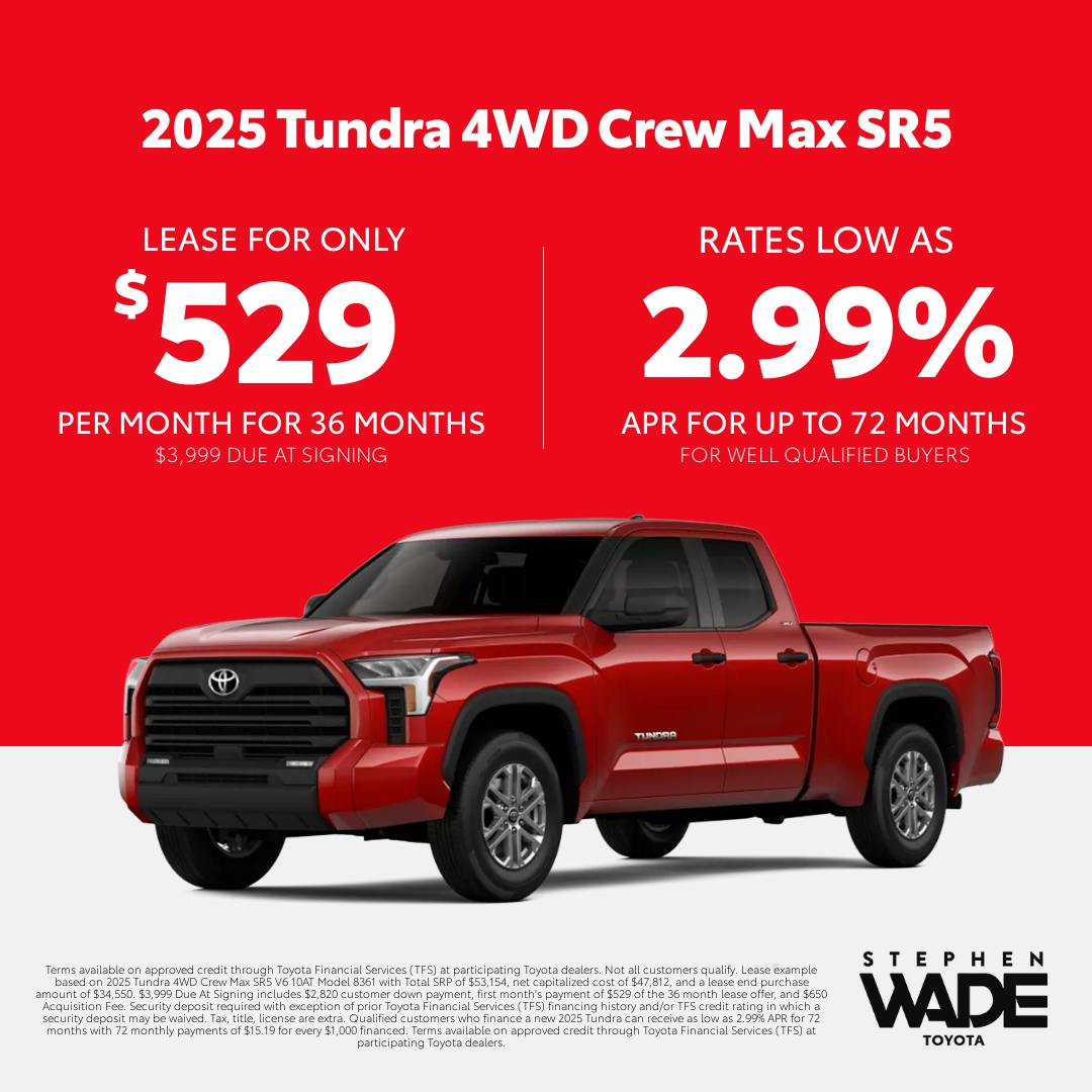 DealerCentives HP – Tundra