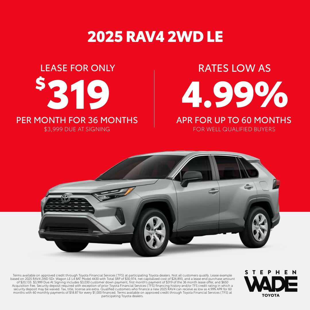 DealerCentives HP – RAV4