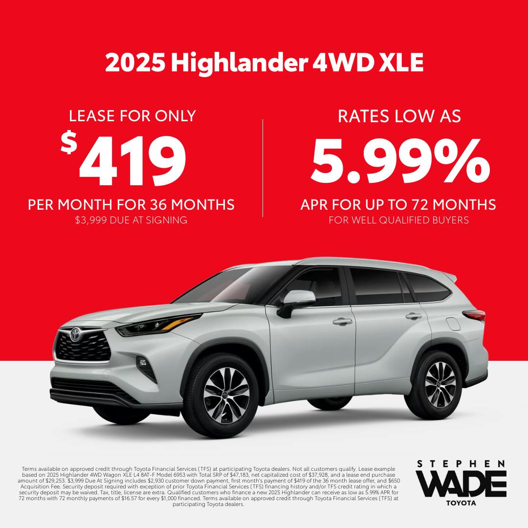 DealerCentives HP – Highlander